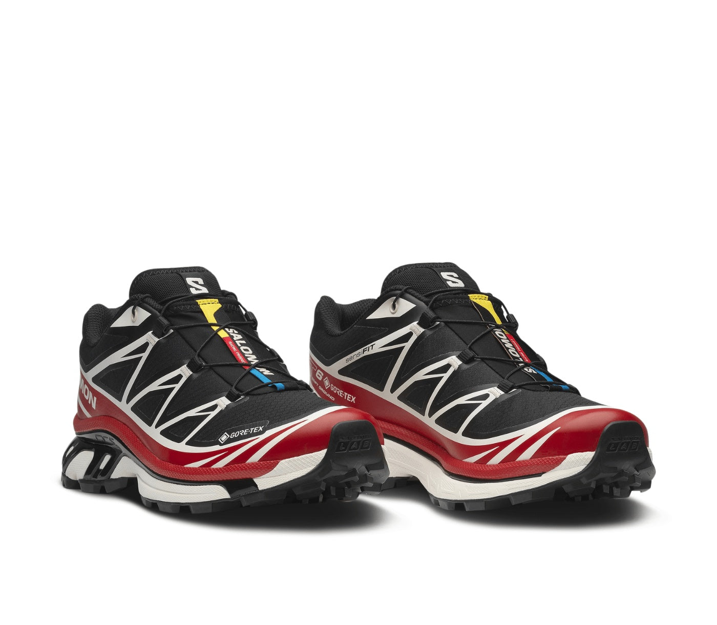 Salomon XT-6 Gore-Tex Black Flame Scarlet