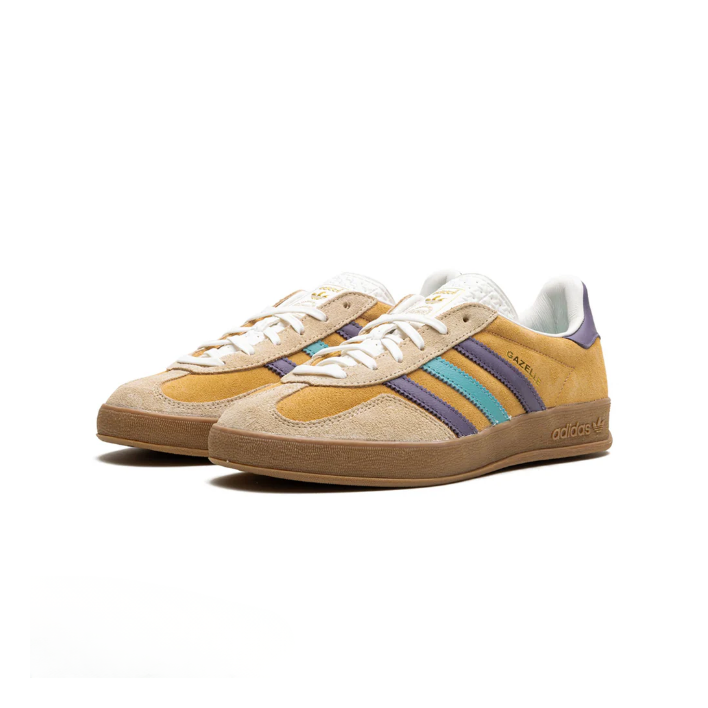 Adidas Gazelle Indoor Glow Orange Shadow Violet