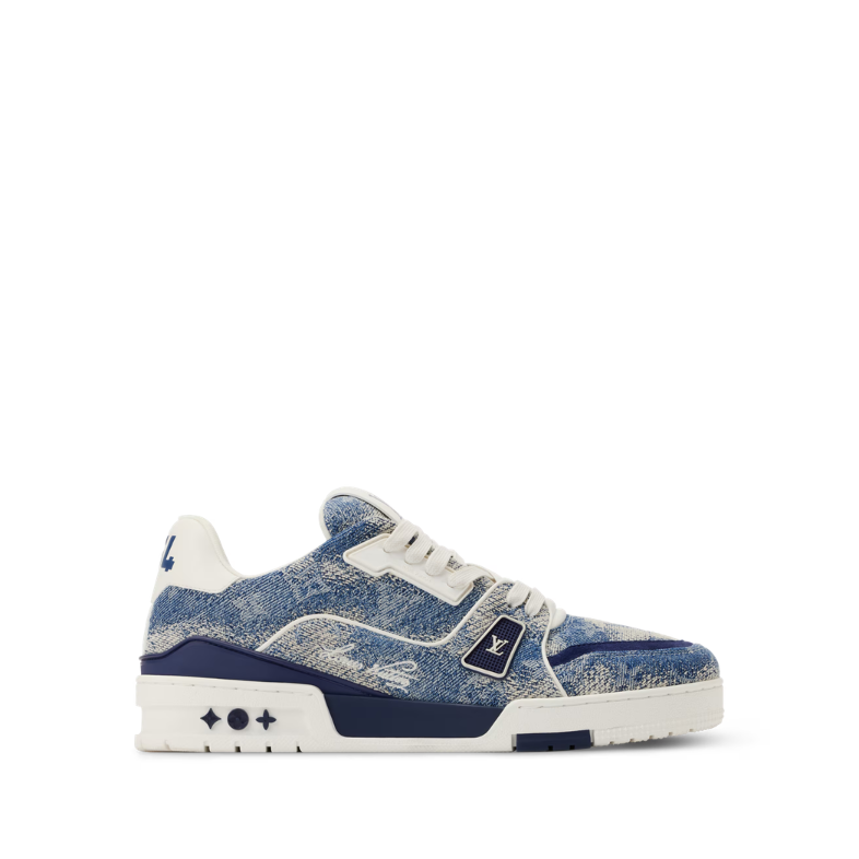 Louis Vuitton Trainer Monogram denim Blue