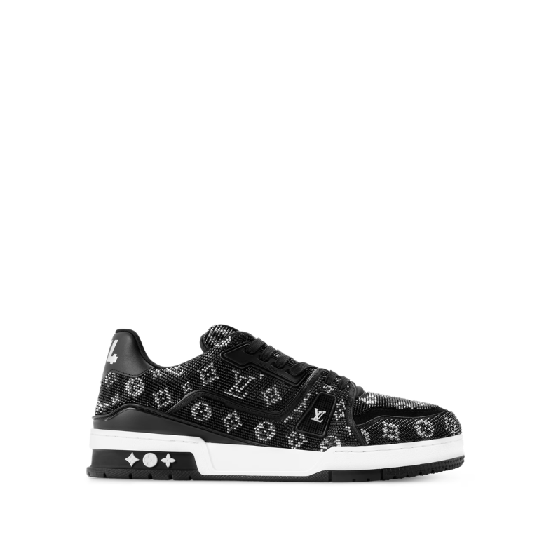 Louis Vuitton Trainer Black X Swarovski™