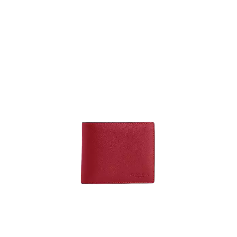 COACH TRUE RED 3 IN 1 WALLET