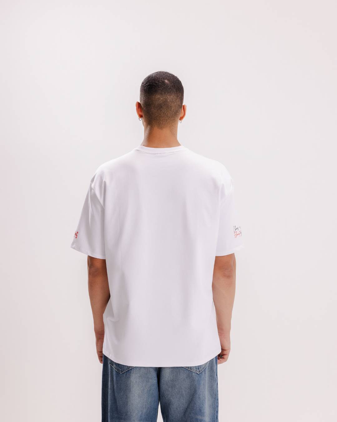Element - White- Evrhood oversized basic t-shirt
