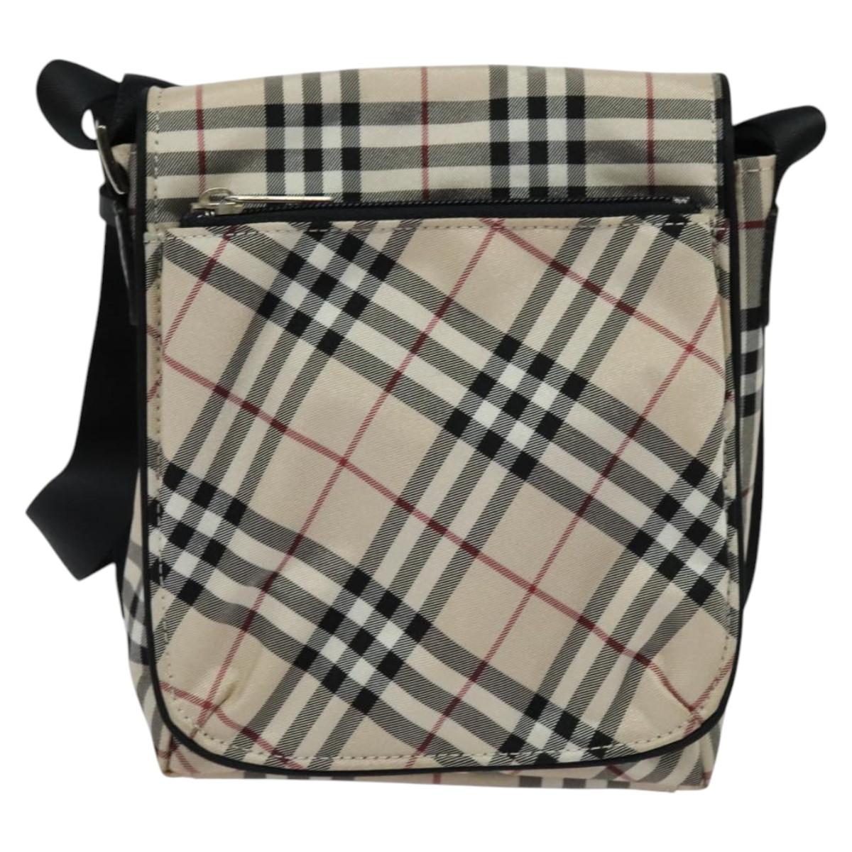 Burberry blue Label Nylon Shoulder Bag (Pre-Owned)