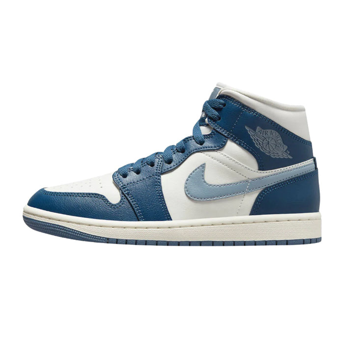 Jordan 1 Mid French Blue (W) Available at Pick your kiicks.