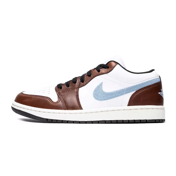Jordan 1 Retro Low SE Brown Blue Grey Available at Pick your kiicks.