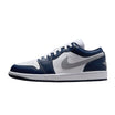 Jordan 1 Low Wolf grey Midnight Navy Available at Pick your kiicks.