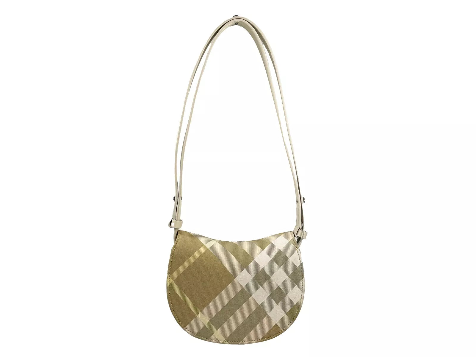 Burberry Mini Check Rocking Horse Crossbody Bag Women's Purse