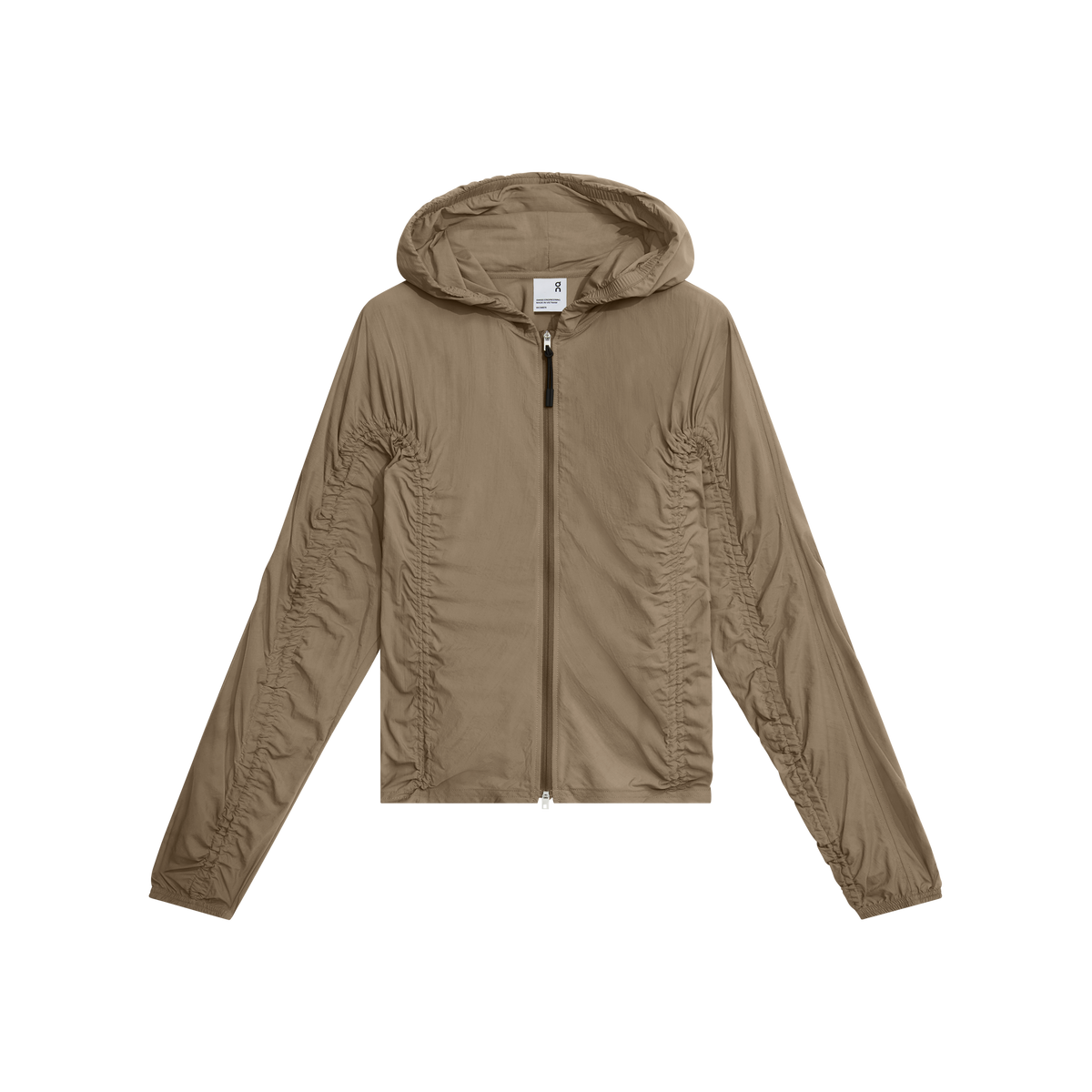 Ruched Lightweight Jacket - Womens