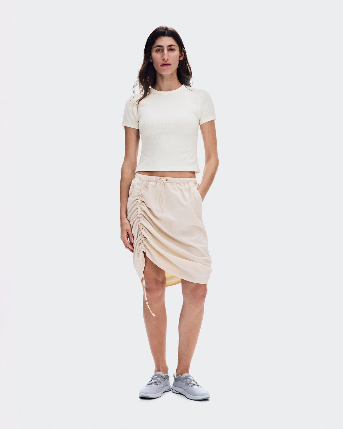 All-Day Ribbed T-Shirt - Womens