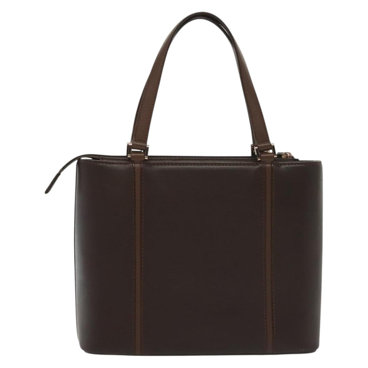 Burberry Leather Tote Bag (Pre-Owned)