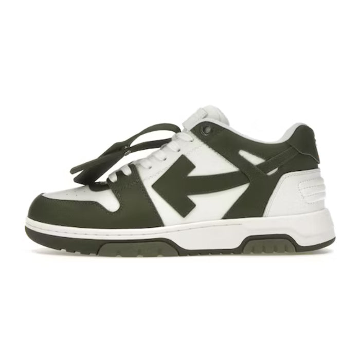 OFF-WHITE Out Of Office OOO Low Tops
White Khaki