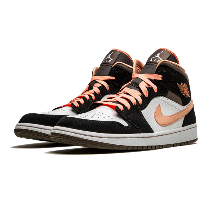 Jordan 1 Mid Peach Mocha (Women's)