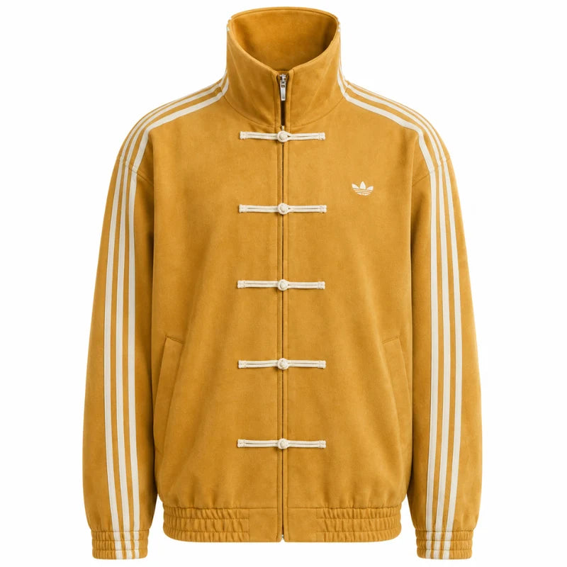 ADIDAS ORIGINALS CTT Chinese Track Top Casual Jacket Yellow