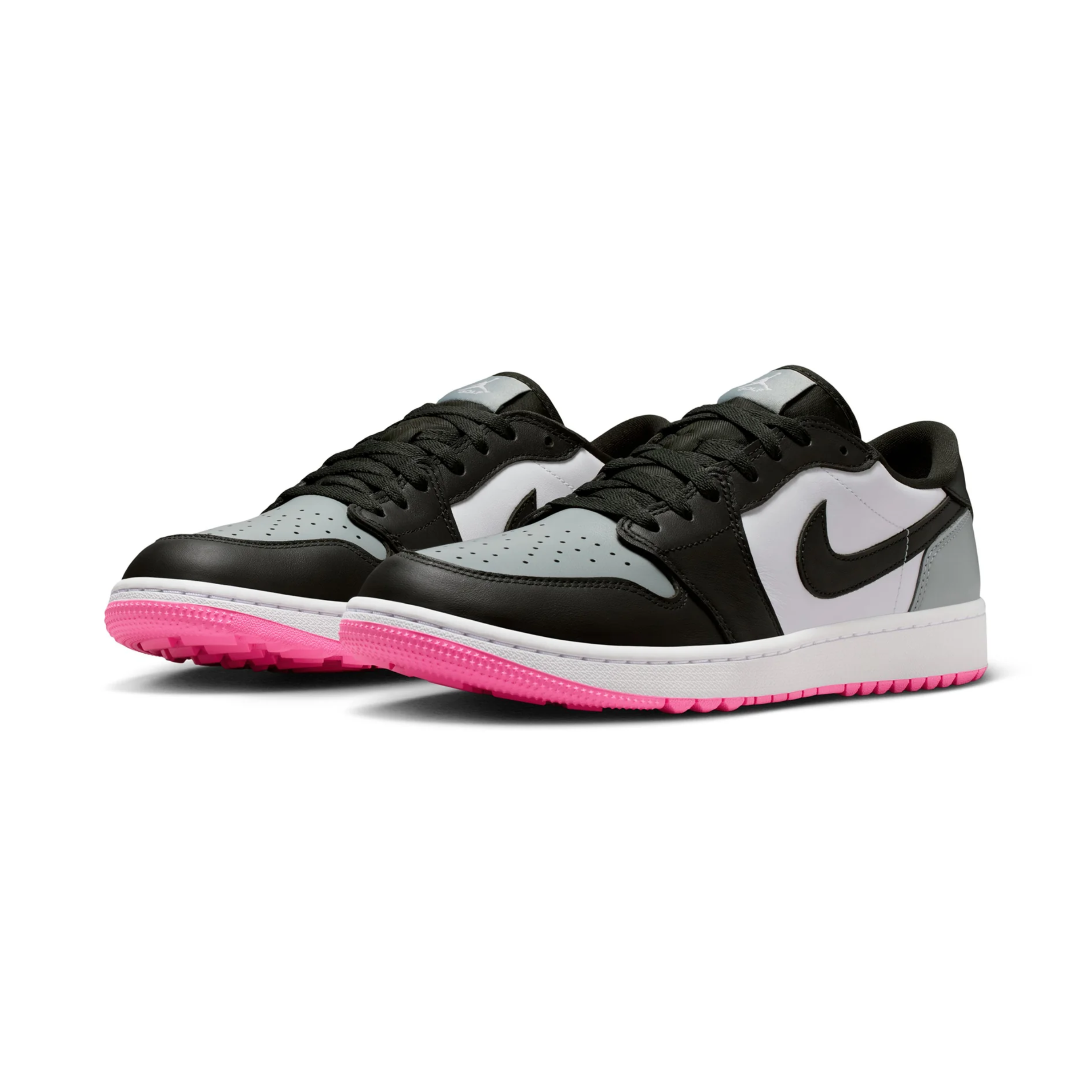 NIKE Air Jordan 1 Low Golf Spiked 'White Light Pumice'