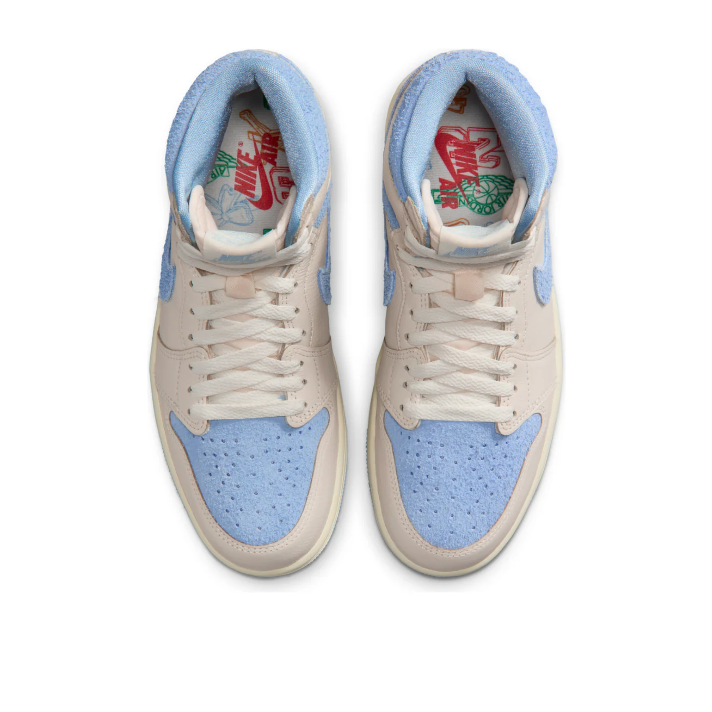 nike Air Jordan 1 High OG 'Pale Ivory Pyschic Blue' (W)