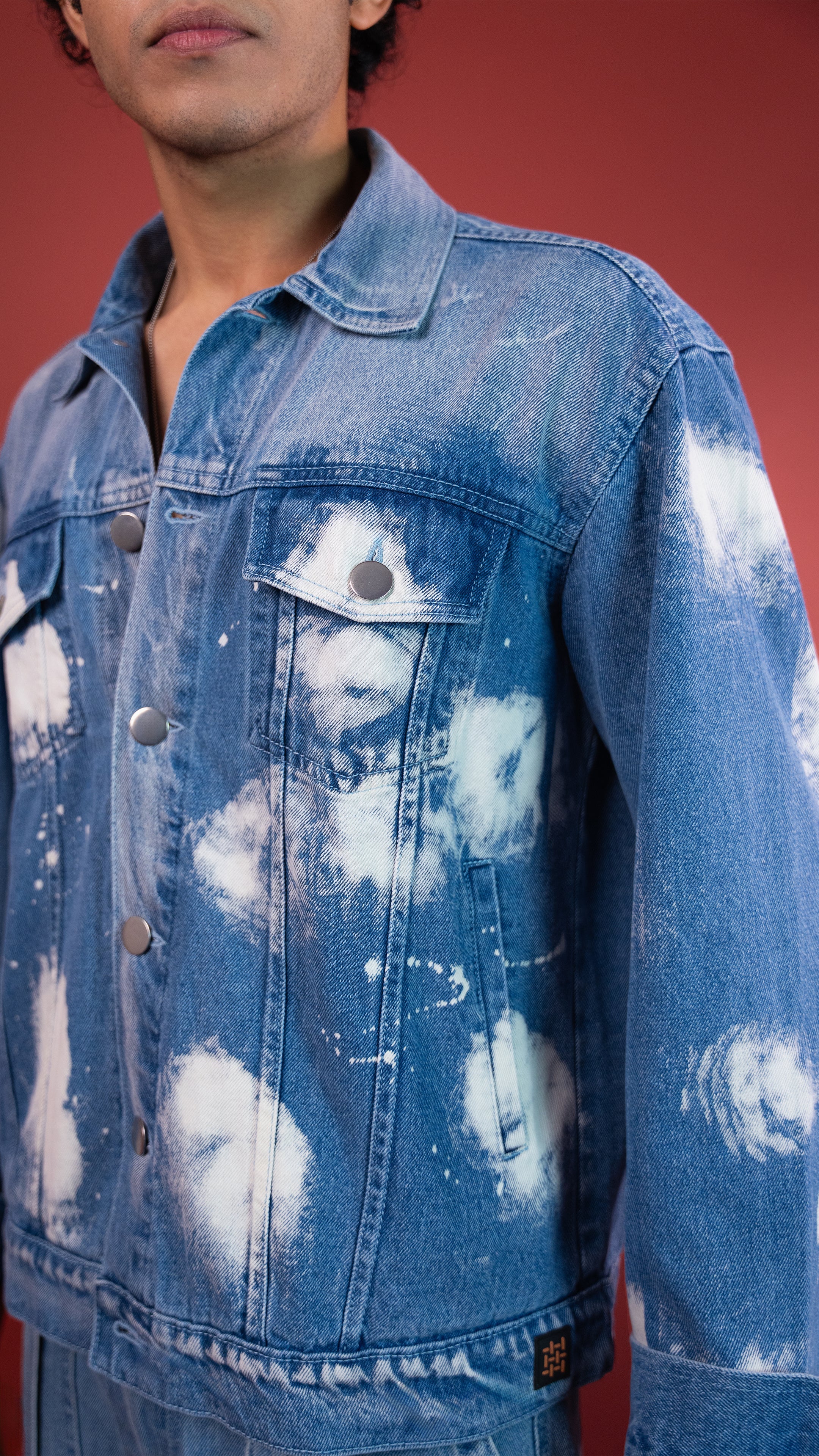 BLUE DENIM MEN'S JACKET