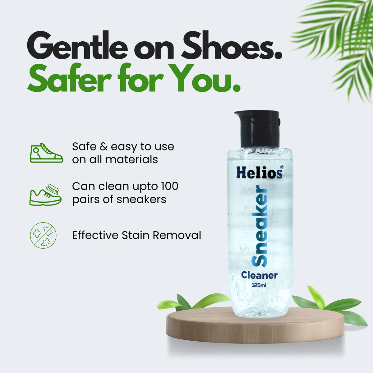 Helios Super Sneaker Cleaner Refill Bottle - 125 ML