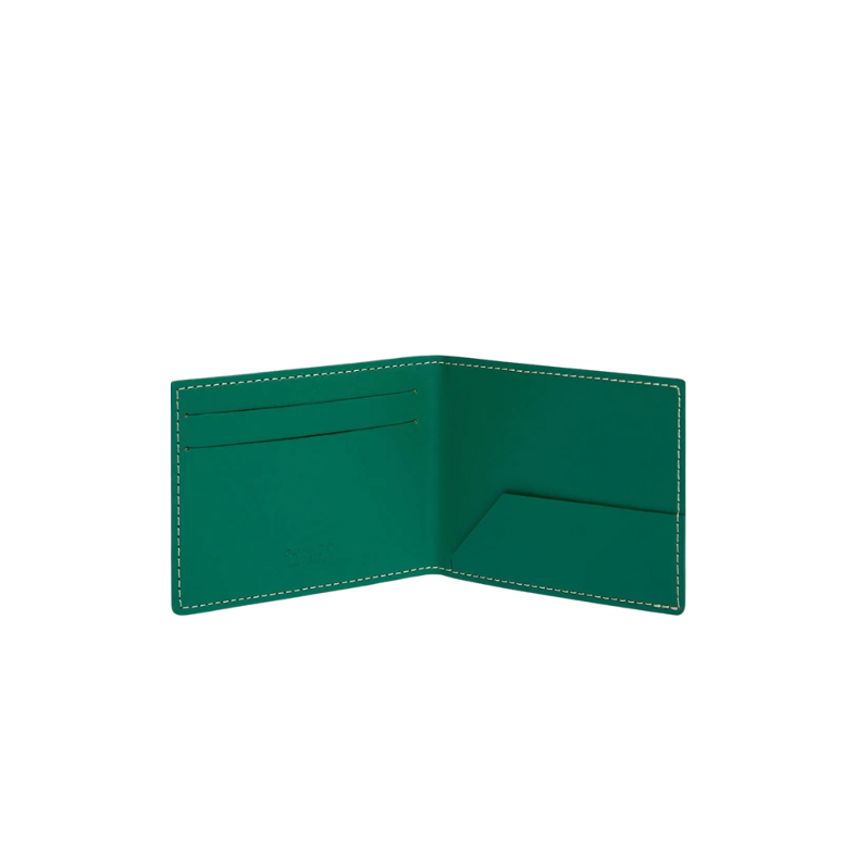 goyard green Insert Victoire Card Wallet