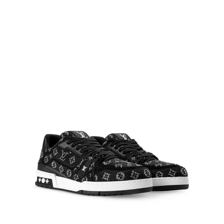 Louis Vuitton Trainer Black X Swarovski™