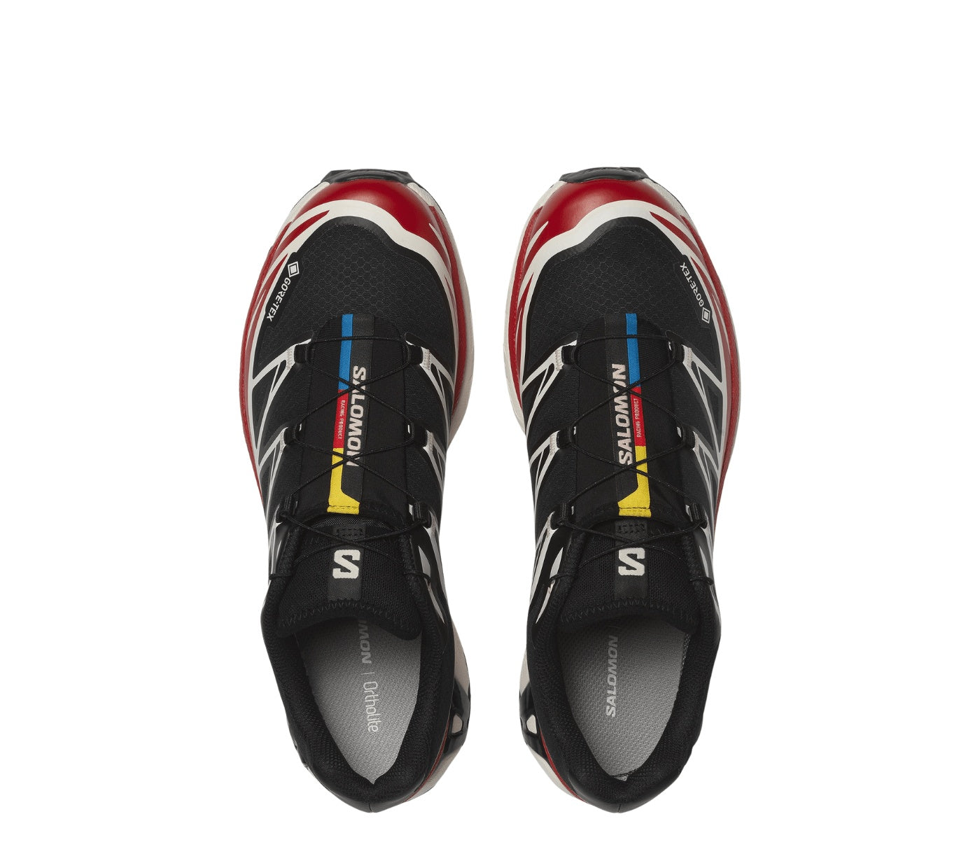 Salomon XT-6 Gore-Tex Black Flame Scarlet
