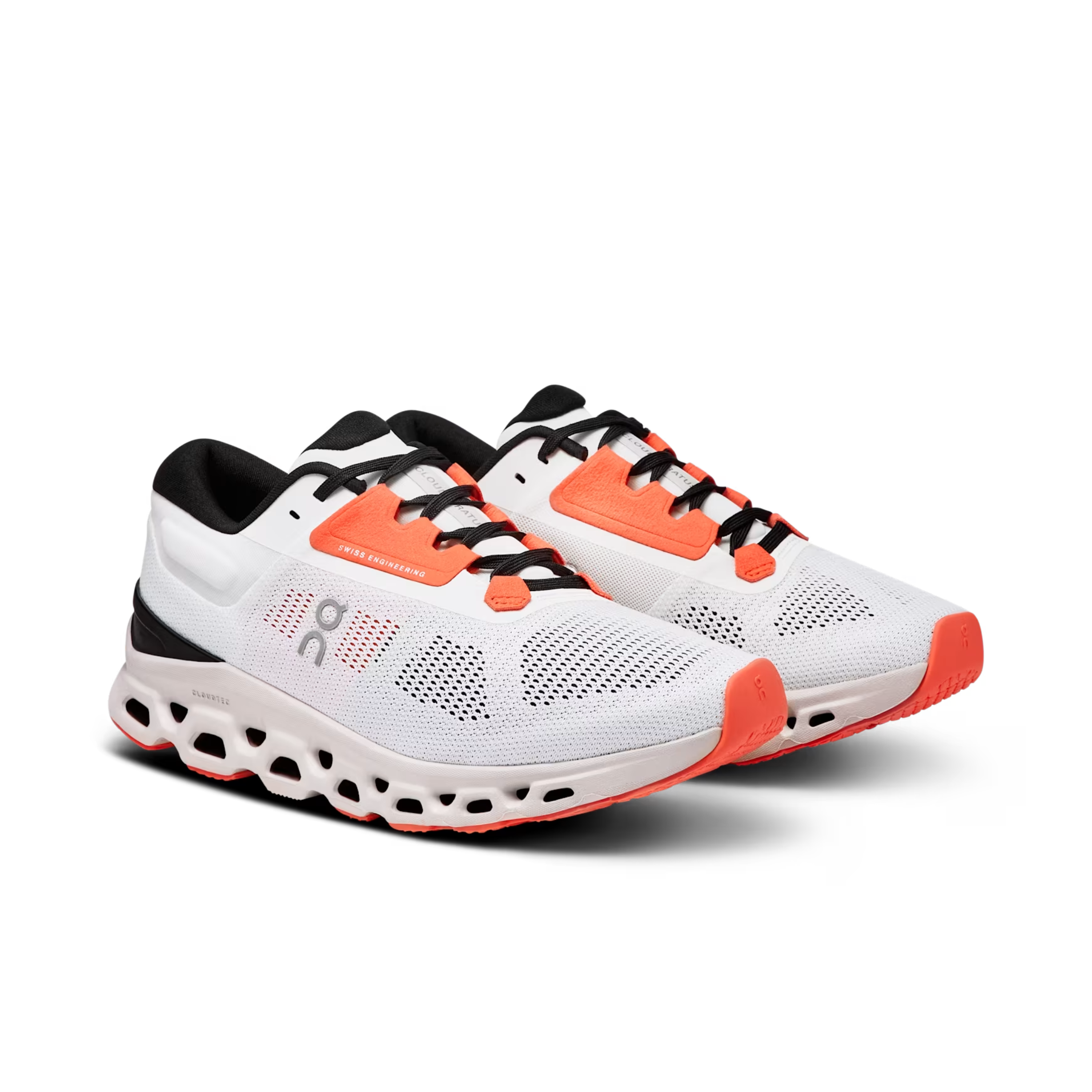 On CloudStratus 3 Undyed White Sand Orange (W)