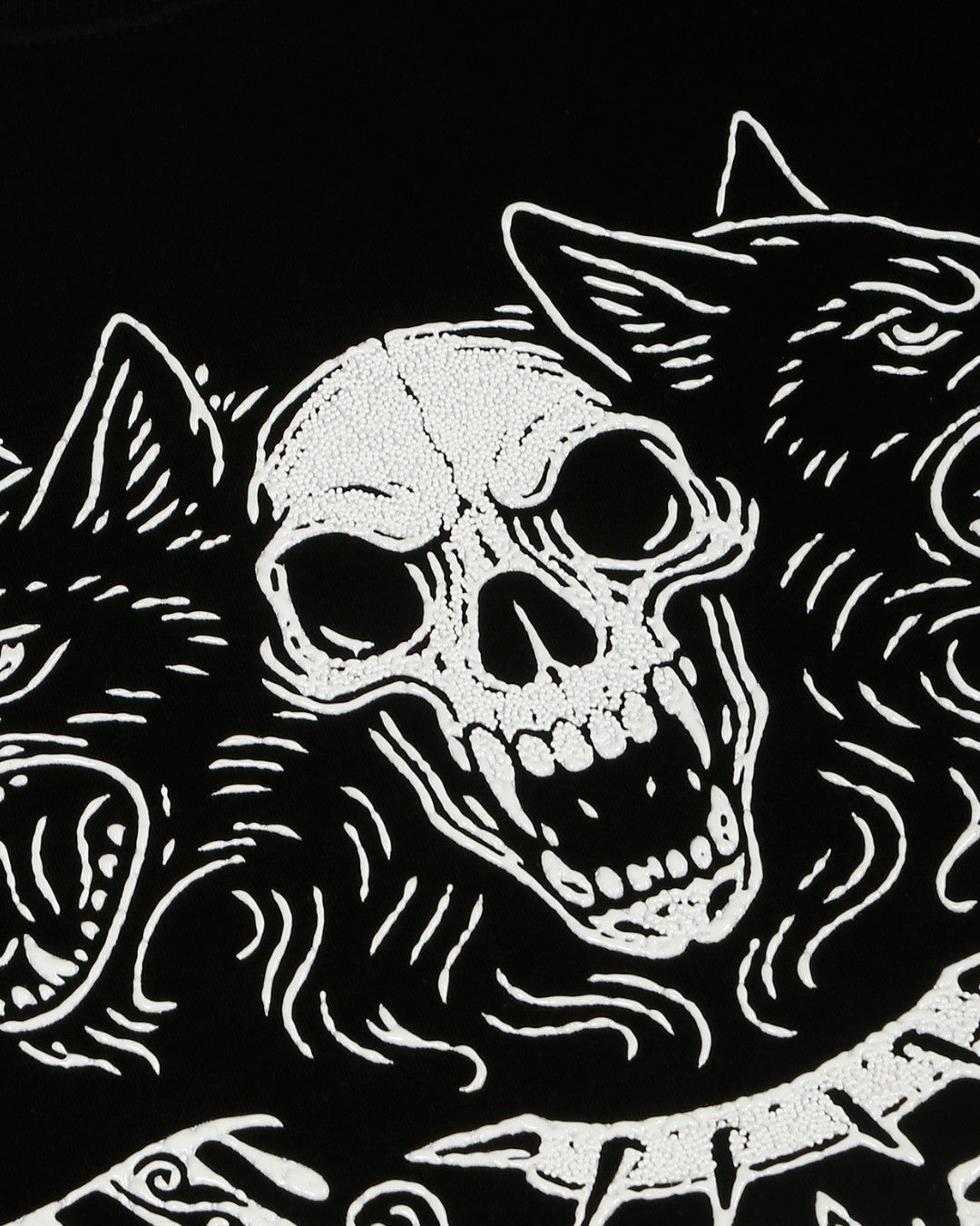 The Third Omen - Black - Evrhood oversized graphic t-shirt