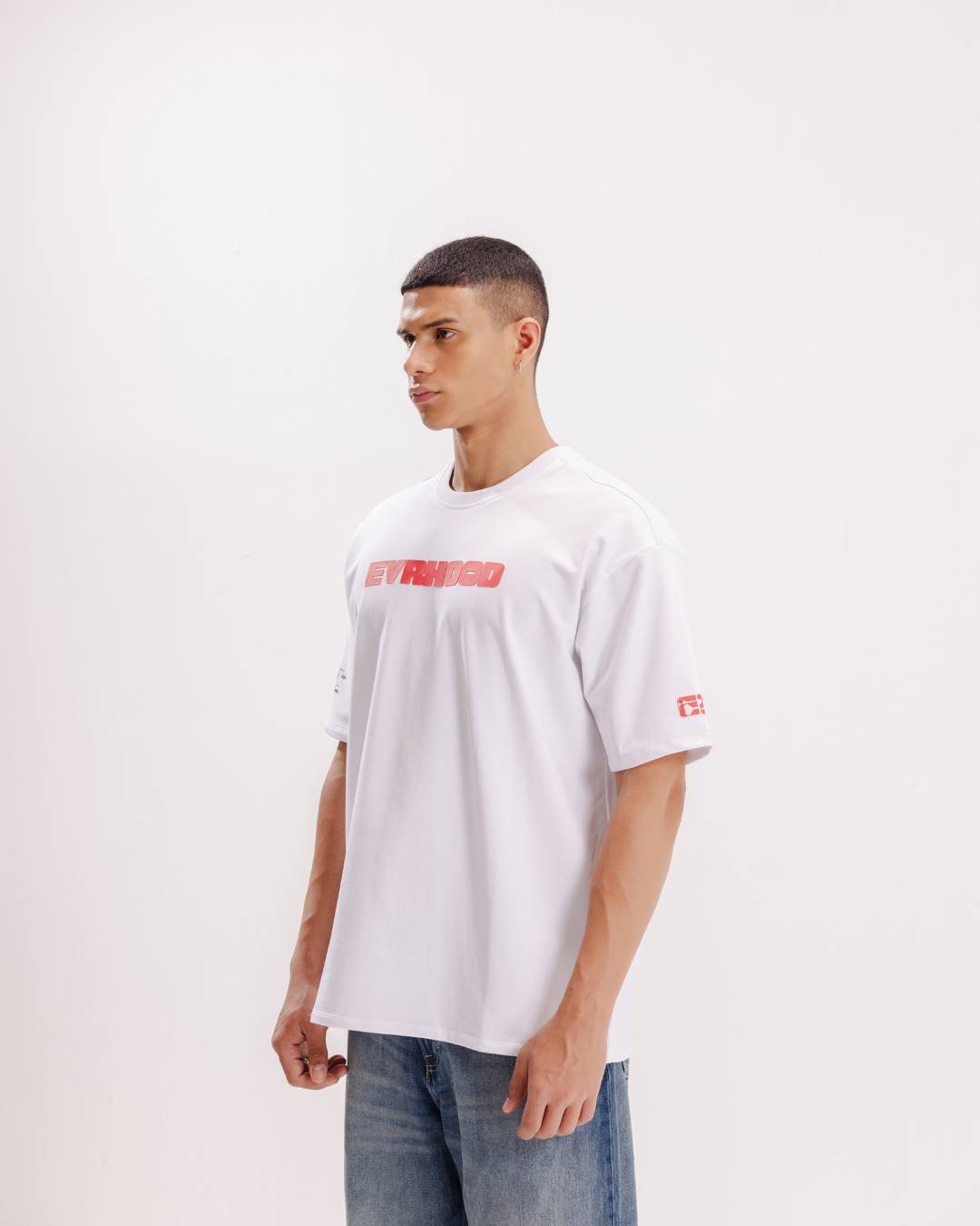 Element - White- Evrhood oversized basic t-shirt