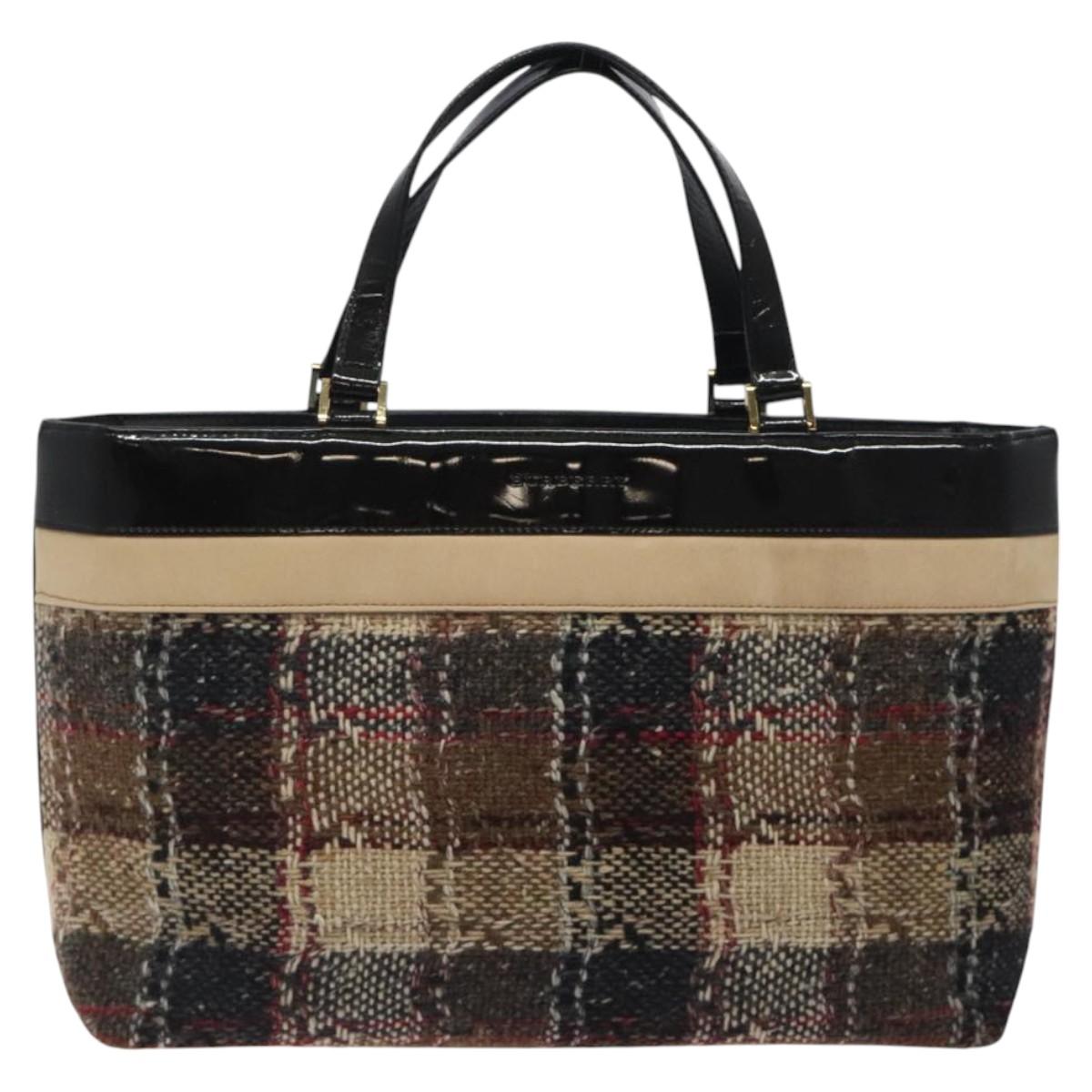 Burberry Canvas Tote Bag (Pre-Owned)