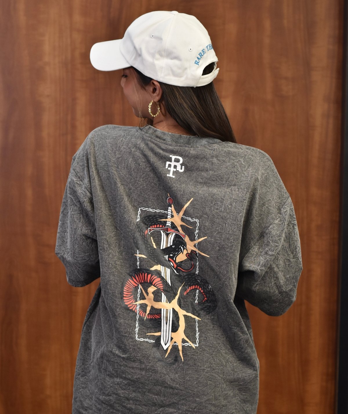Rare to Find – Acid Wash Oversized T-Shirt
