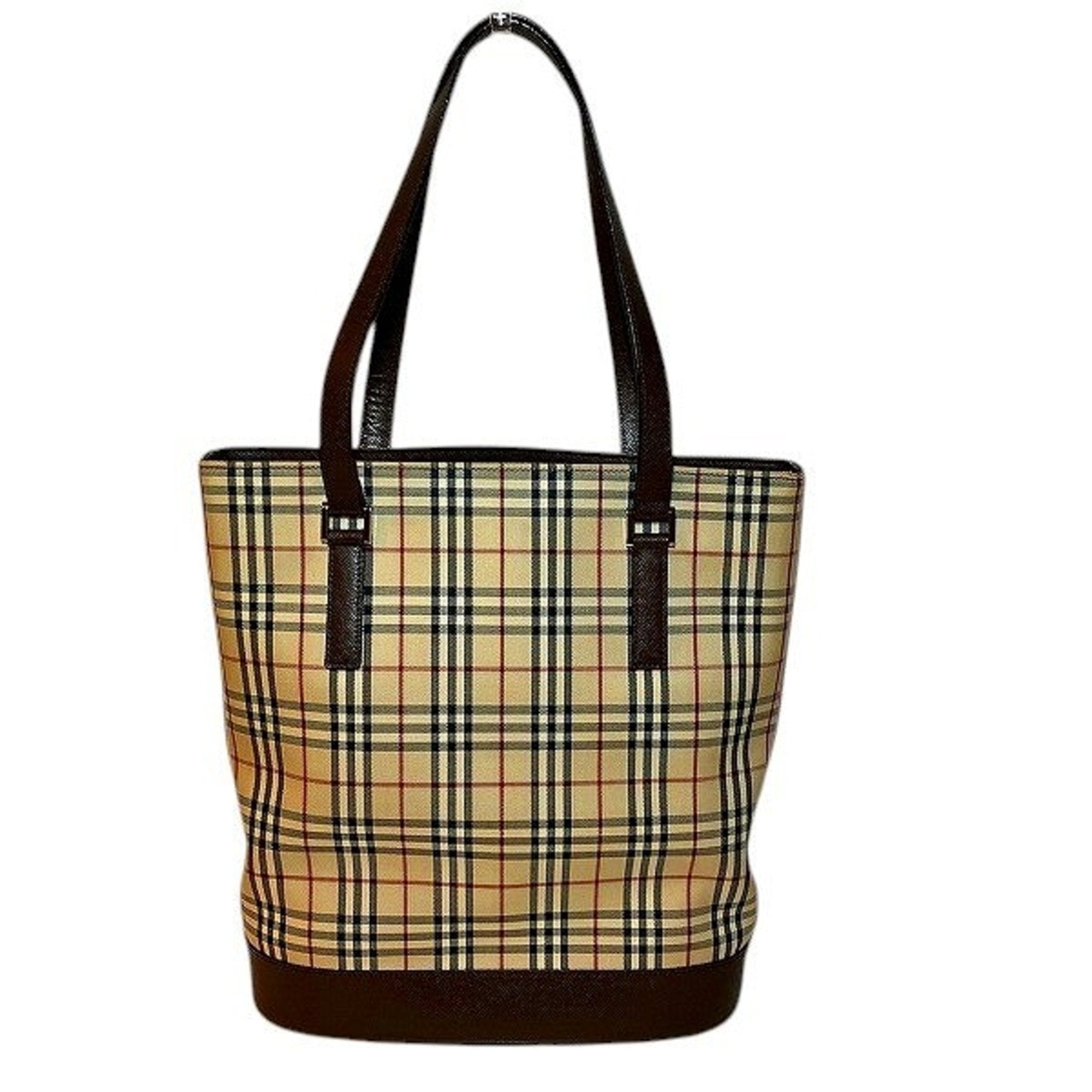 Burberry Leather Handbag (Pre-Owned)