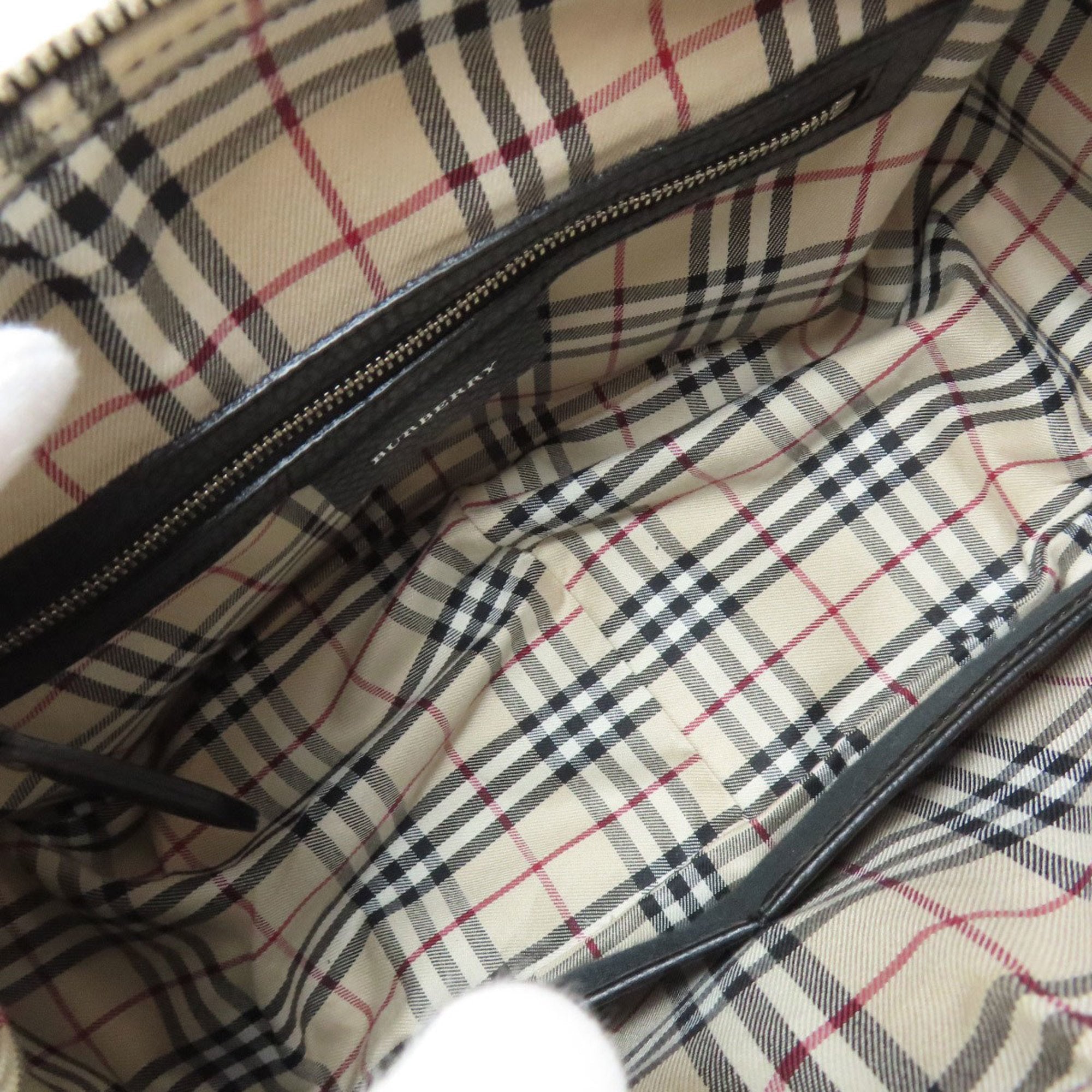 Burberry Leather Tote Bag (Pre-Owned)