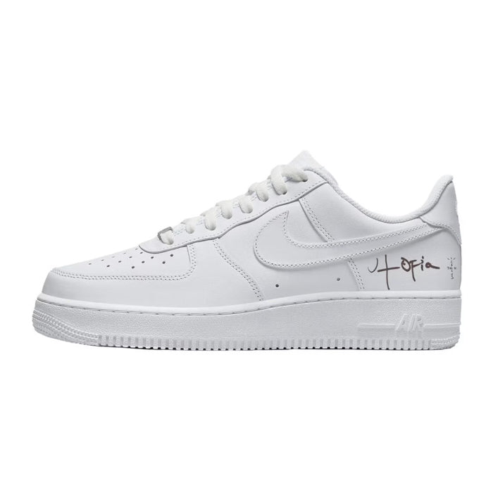 Nike Air Force 1 Low '07 White (Travis Scott Cactus Jack Utopia Edition) Available at Pick your kiicks.