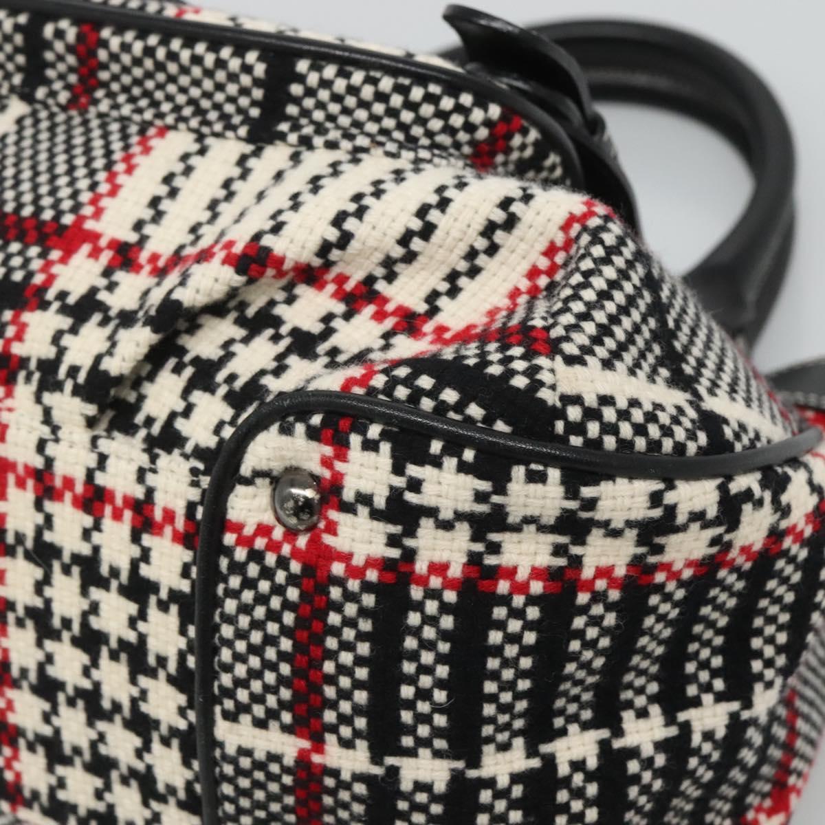Burberry Nova Check Wool Tote Bag (Pre-Owned)