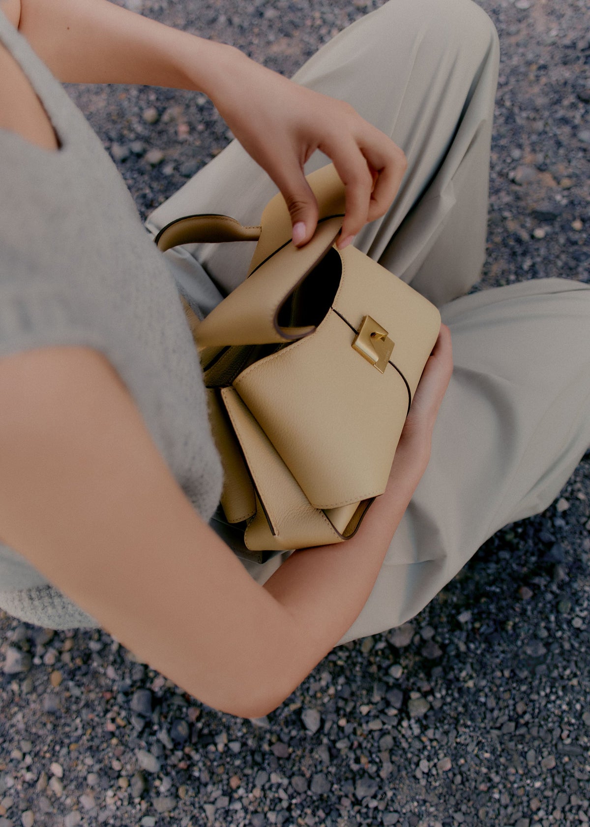Polène Mokki Mini - Textured Sand