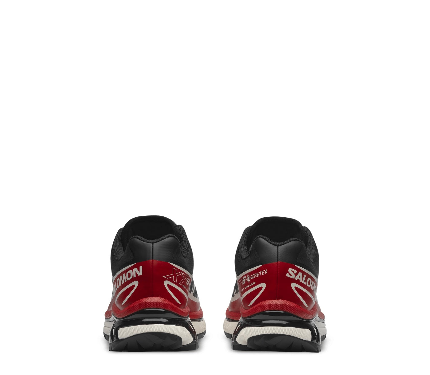 Salomon XT-6 Gore-Tex Black Flame Scarlet