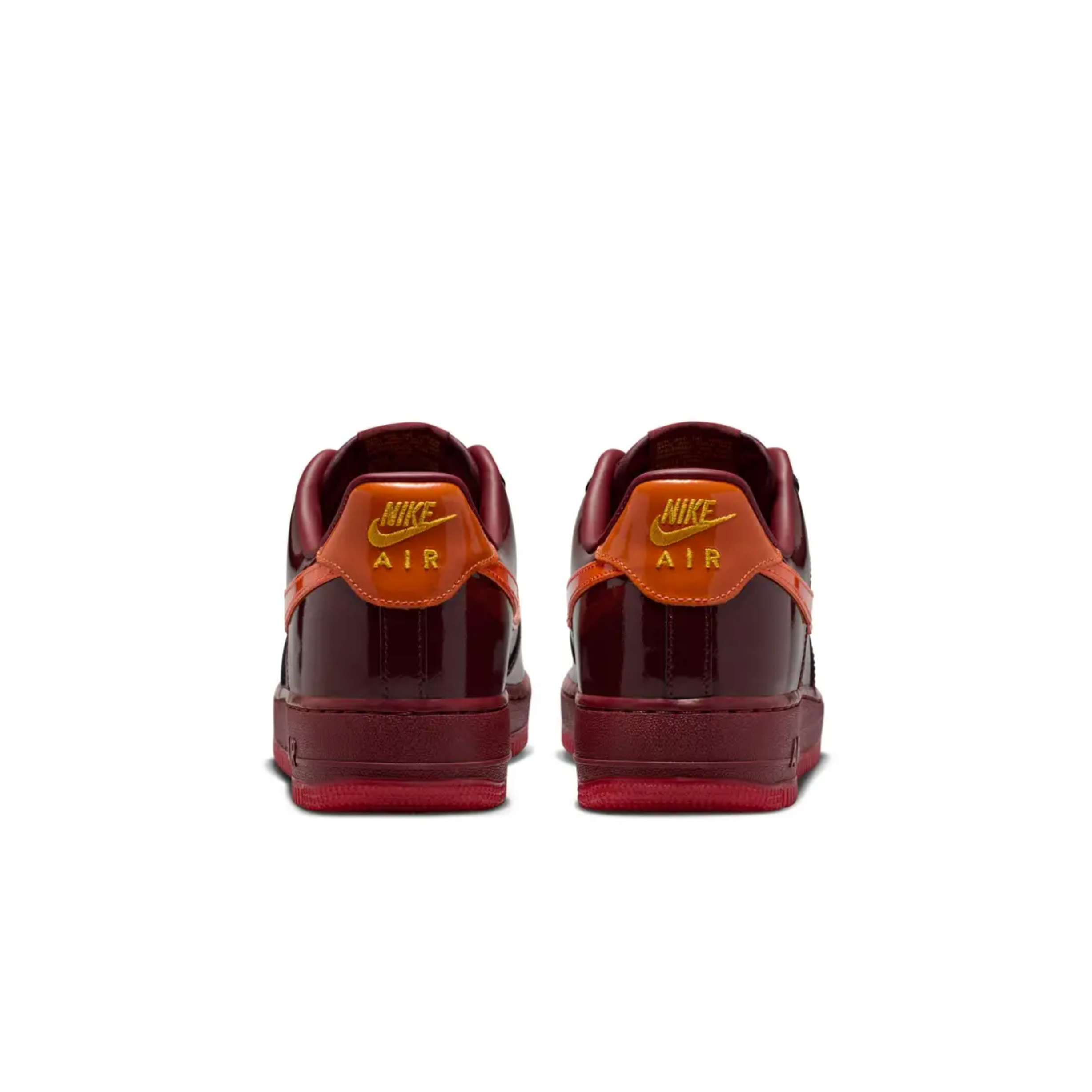 Nike Air Force 1 Low 'Patent Leather Dark Team Red'