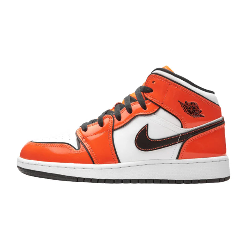 NIKE Air Jordan 1 Mid SE Turf Orange (GS)