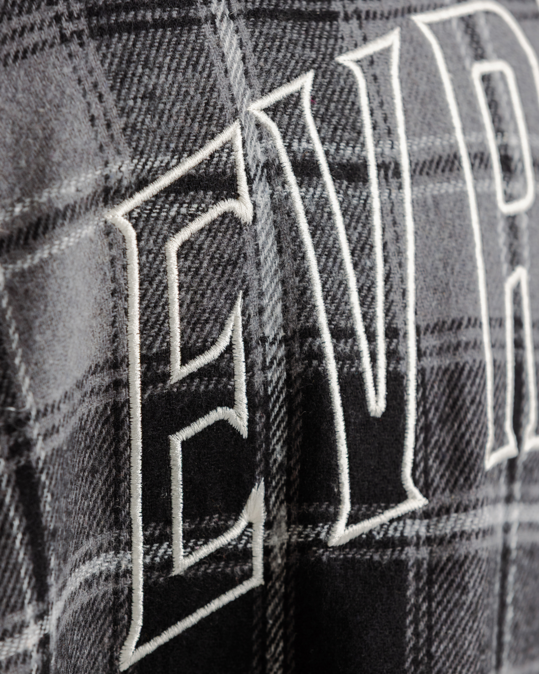 Shredded Checks - Smoke - Evrhood shredded sleeveless check shirt