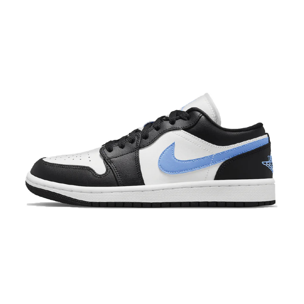 Air Jordan 1 Low Black University Blue White (WMNS)