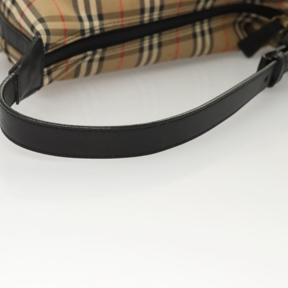 Burberry Nova Check Canvas Shoulder Bag (Pre-Owned)