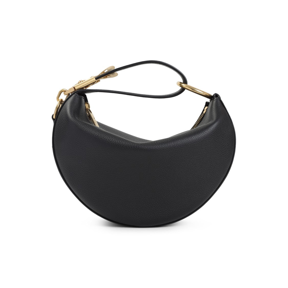 Black Leather Junior Knight Bag