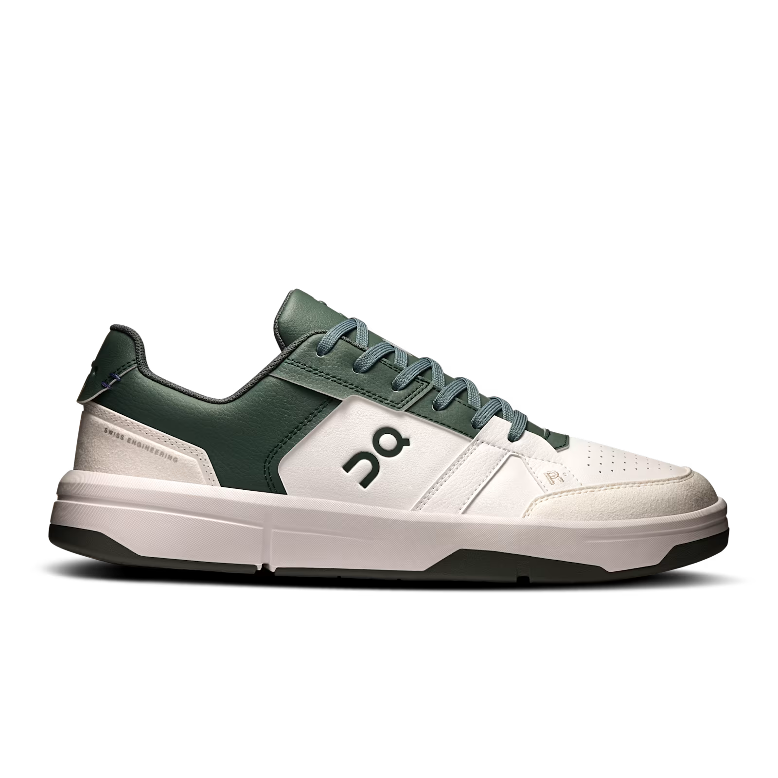 On Running The Roger Clubhouse White Olive