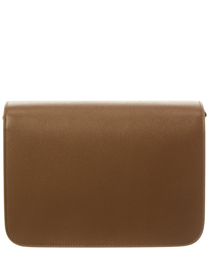 Burberry Check Canvas & Leather Shoulder Bag