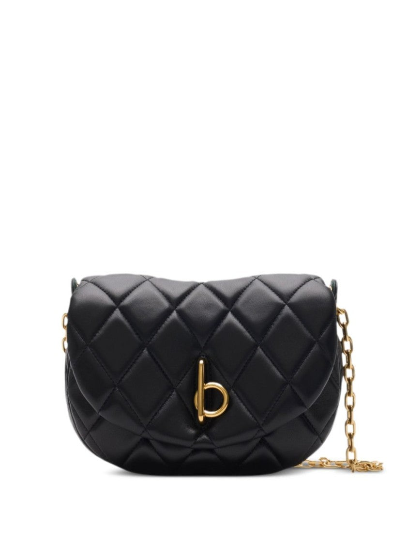 Quilted Black Bag