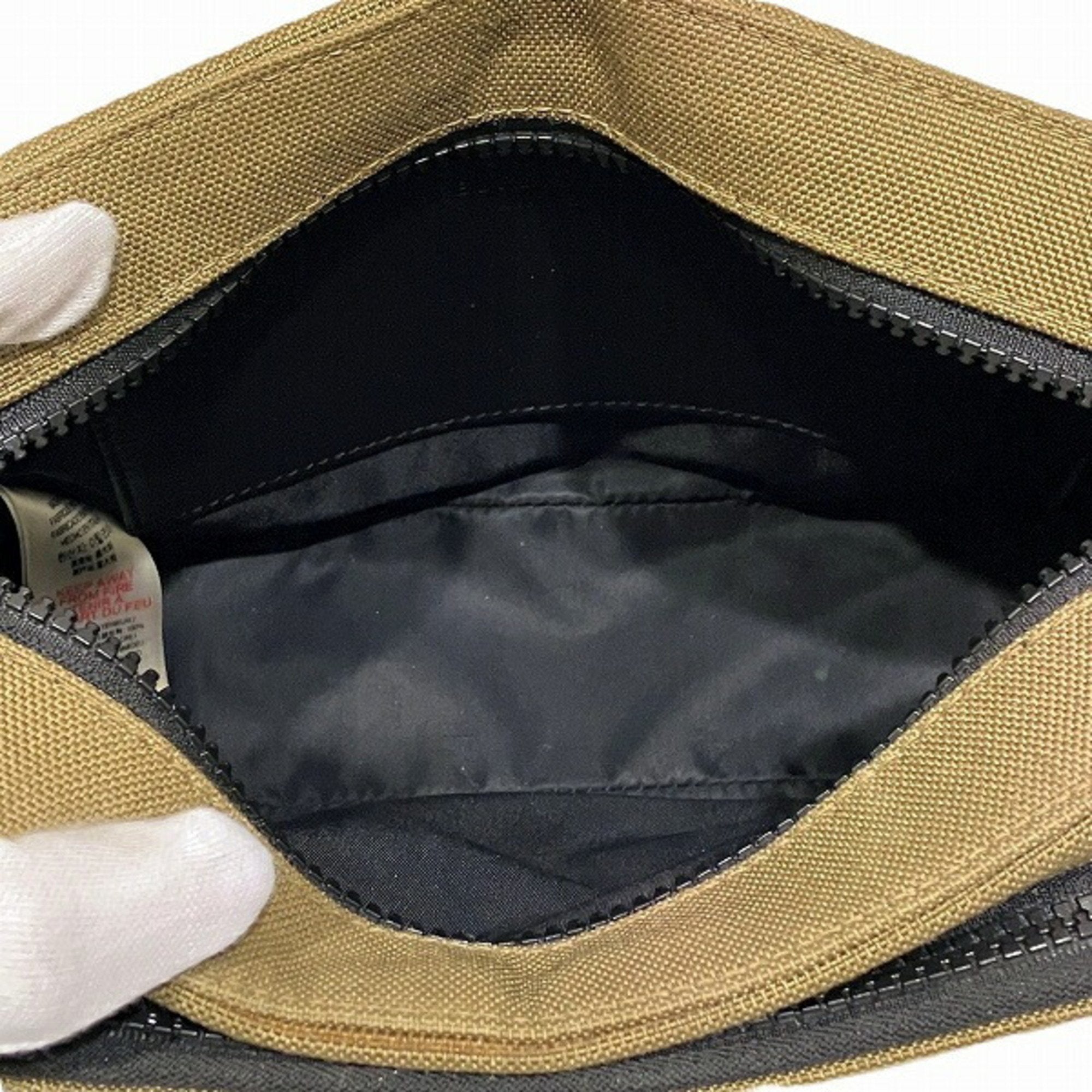 Burberry Canvas Shoulder Bag Sling Bag (Pre-Owned)