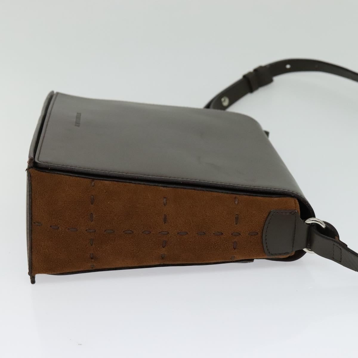 Burberry Leather Shoulder Bag (Pre-Owned)