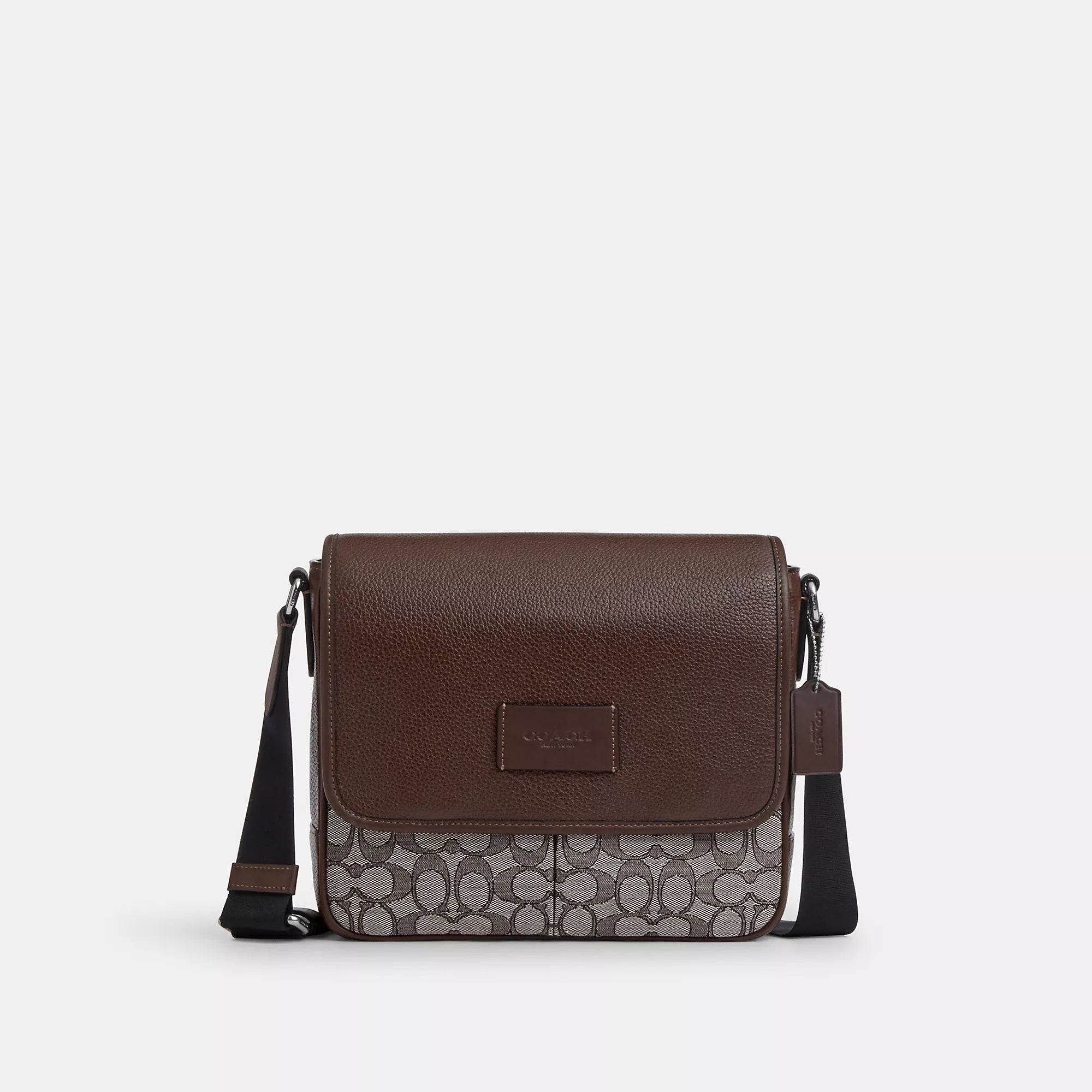 Coach Sprint Map Bag 25 In Signature Jacquard