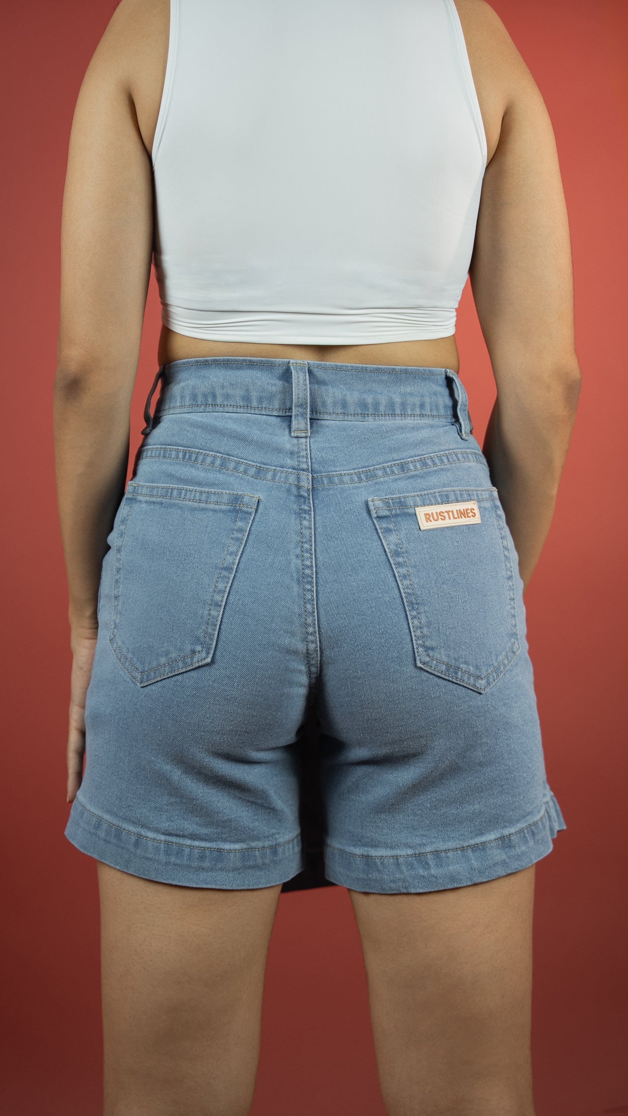 BLUE DENIM WOMEN'S SKORT