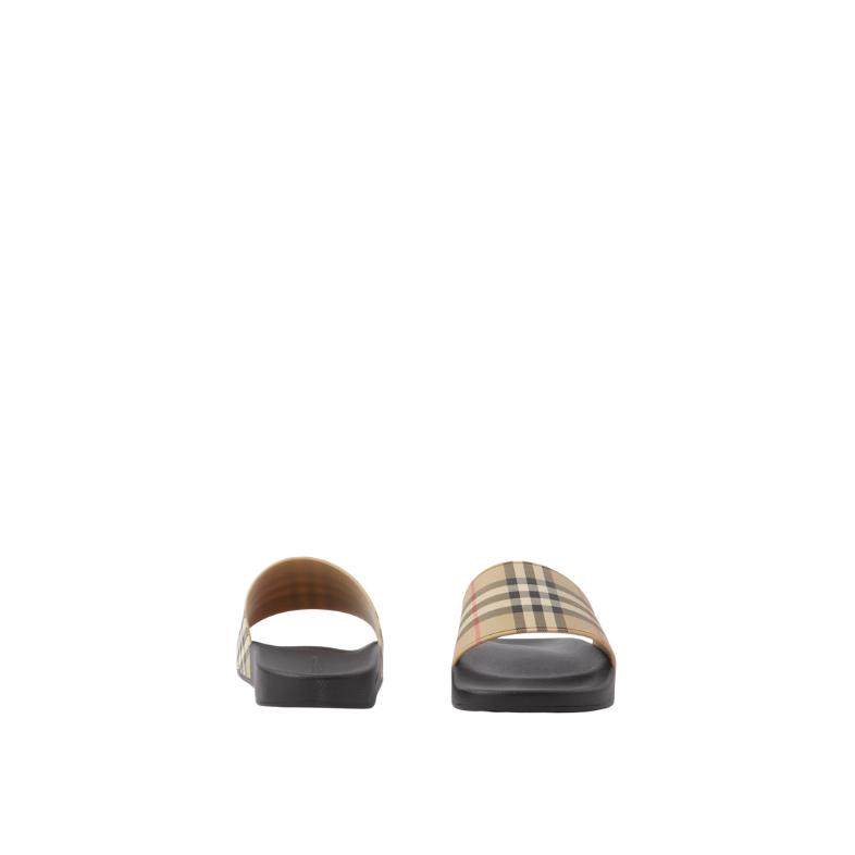 BURBERRY BEIGE SLIDES