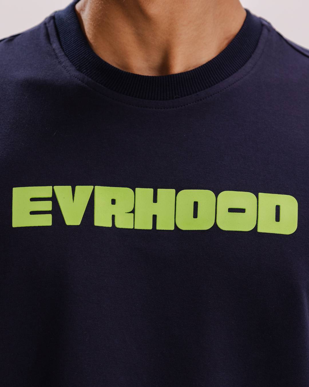 Element - Navy Blue- Evrhood oversized basic t-shirt